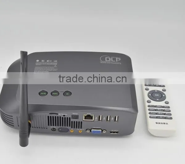 3D Smart Home Projector Supports for 1080p Full HD, Built-in WiFi, LED Lamp, 50000 Hours Life Span photo-3