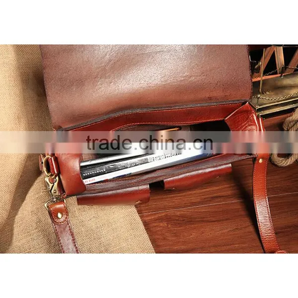 Hot Selling Classic Leather Bags Man Made in China photo-6