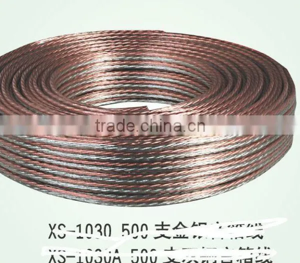 Hot Sale PVC Transparent Flat Parallel Speaker Cable, Electrical Wire photo-3