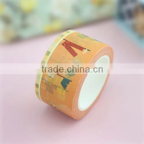 Xg-10011 Logo Printing 2016 Washy Paper Tape Jumbo Washy Paper Tape