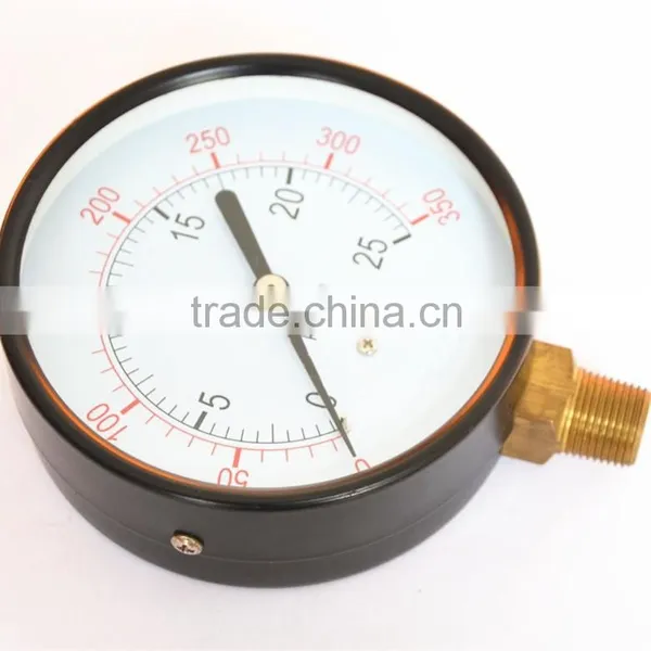 High Quality Water Pump Pressure Gauge Compressor Pressure Gauge From Ningbo Zend Factory photo-4