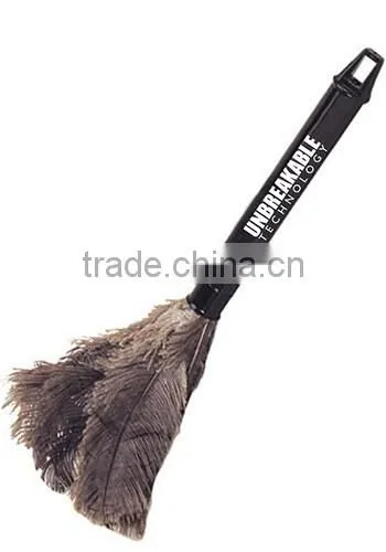 Ostrich Feather Duster With Black Tube Handle