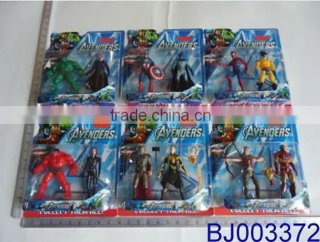 New Kids Toy Superman Toy Plastic Action Figure/6" the Avenger With Led