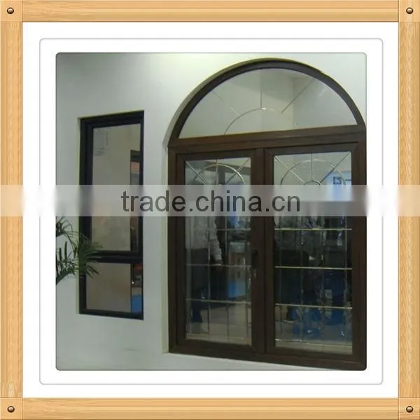 Pvc Arch Windows/round Pvc Window/swing Windows photo-3