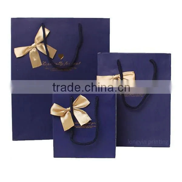 Fancy Custom Printing Shopping Bag, Gift Bag, Paper Bag With Handle photo-3