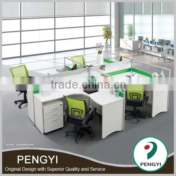 MFC Board Steel Feet Corner Office Executive Desk,office Desk Drawer Lock,melamine Office Desk