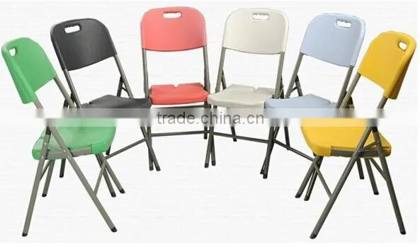 Modern Cheap Plastic Comfortable Folding Chair JC-H36 photo-6