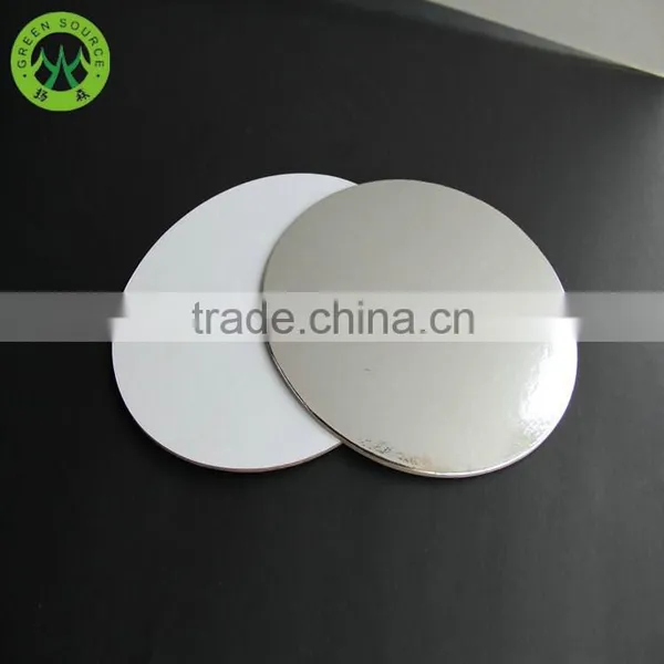 High Quality Gold Round Shape MDF Masonite Cake Board for Bakery photo-2