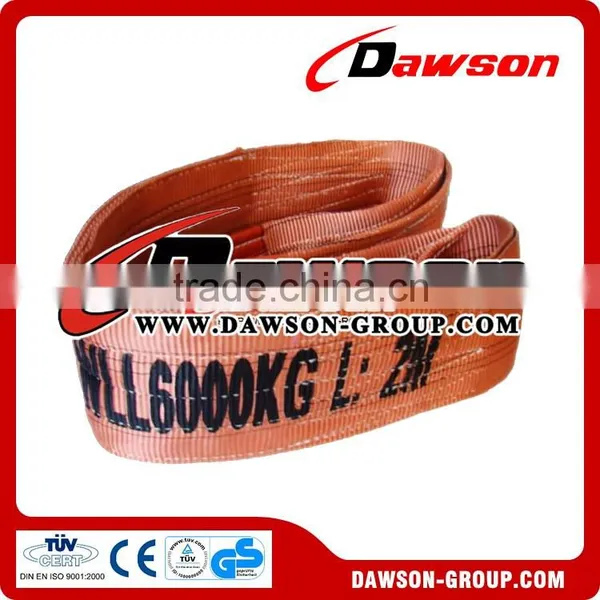 Webbing material for sling Eye-eye webbing sling polyester webbing sling