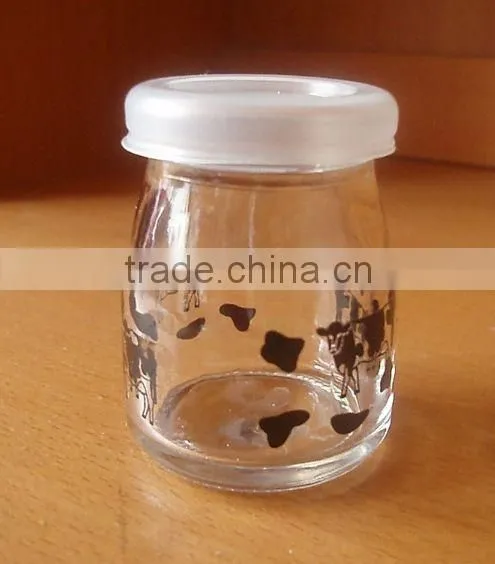 High Quality Wholesale Pudding Glass Jar