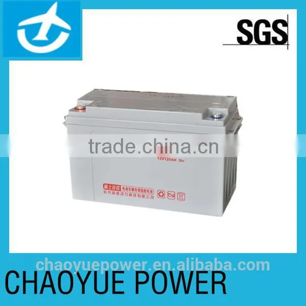 Lead-acid Battery With Large Power Supported , 12v120ah Battery