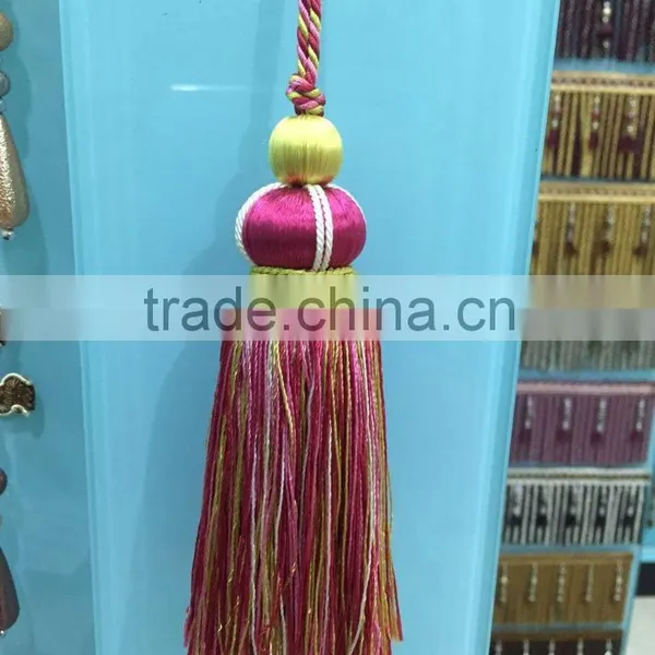 High Quality Rayon Car Decorative Tassel photo-2