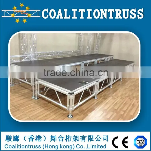 Acrylic Wedding Stage / Acrylic Platform Stage / Swimming Pool Glass Stage photo-4