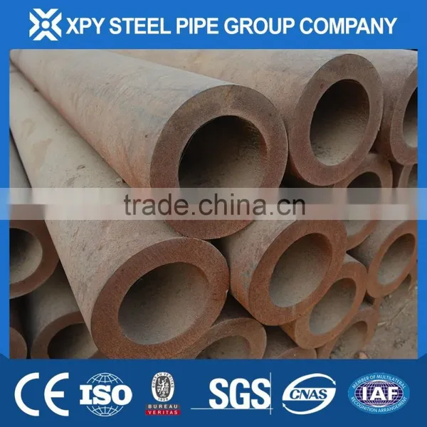 China DIN2448 ST37.4 Schedule40 Seamless Steel Tube for Petroleum and Liquid photo-3