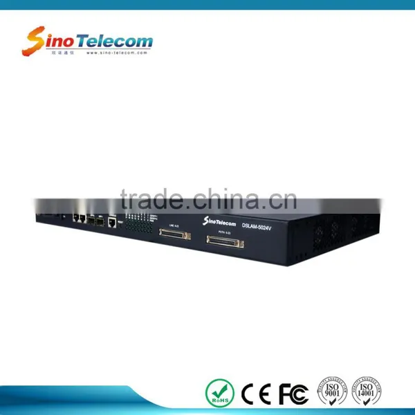 Sino-Telecom 24 Port VDSL2 DSLAM (SFP Uplink)