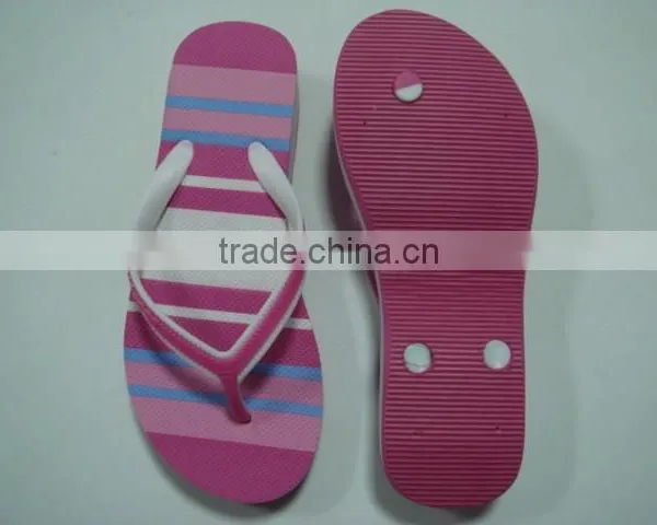 663 LOULUEN Wholesale EVA Woman Fancy Slippers Ladies High Heel Flip Flops photo-5