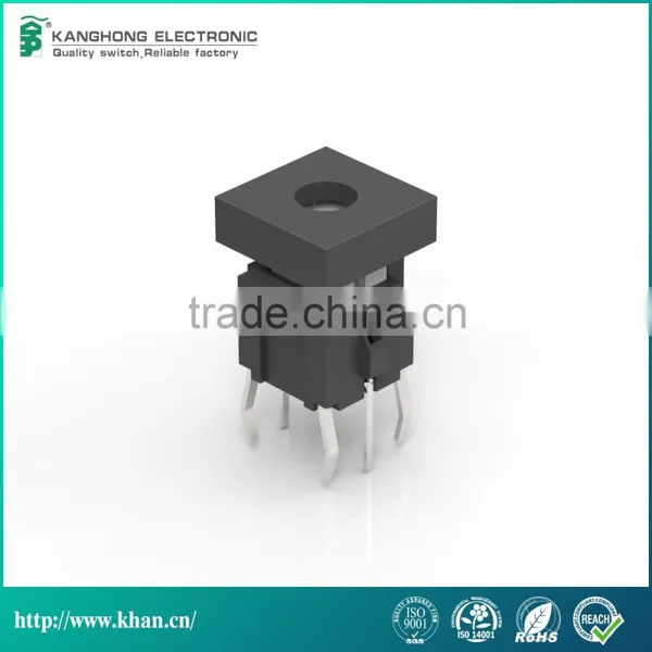 6x6mm Tact Switch With Led , 12v Illuminated Tact Switch , Light Tactile Switch With Cap photo-2