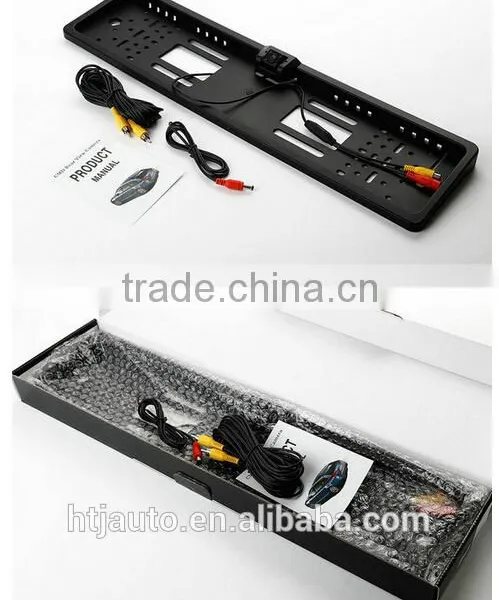 Night Vision License Plate Camera EU European Car Backup Camera photo-3