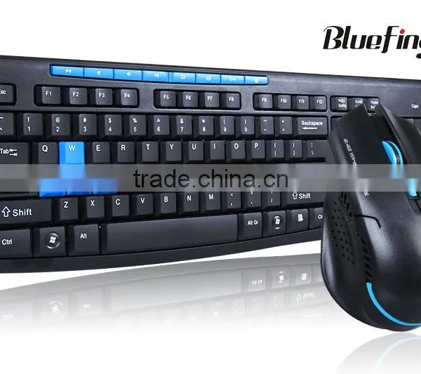 Shenzhen Factory Dual Multimedia 2.4G Wireless Keyboard and Mouse photo-2