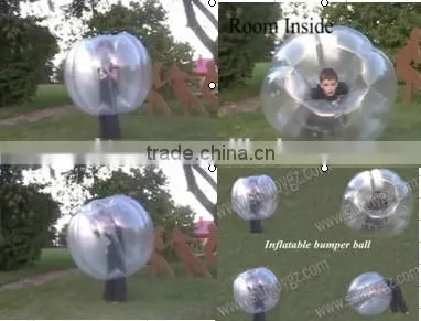 High Quality Inflatable Ball Suit Walk in Plastic Bubble Ball Human Sized Hamster Ball for Sale photo-6
