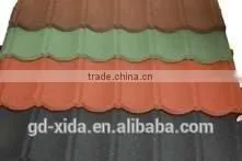 COLORFUL STONE COATED METAL ROOF TILE photo-2
