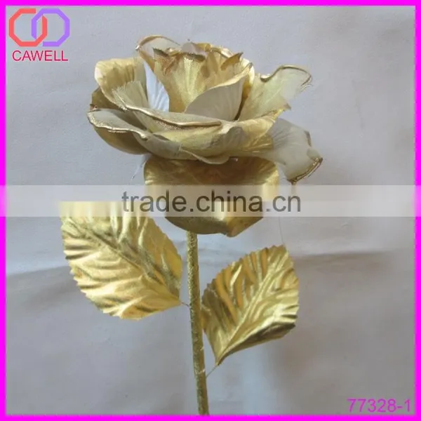 Artificial Gold Foil Rose photo-2