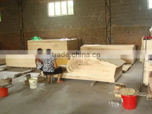 Size 4*8ft 0.28mm Recon Poplar Face Veneer / Recon Face Veneer (A Grade) photo-4