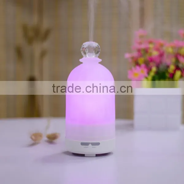 GLASS AROMISTER Ultrasonic Aroma Diffuser,fragrance Oil Diffuser W/7-color-changing LED Mood Light-GH2186FA photo-2