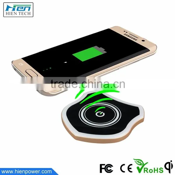 Patented Product CE Approved qi Wireless Induction Charger for Samsung Galaxy j5 photo-2