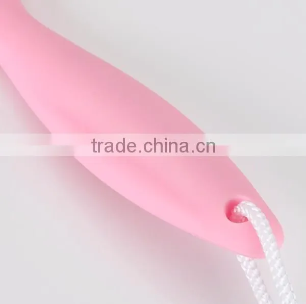 2016 New Arrivals New Long Handle Manual Soft Facial Deep Cleansing Brush Cleanser Brtush With Sling photo-5
