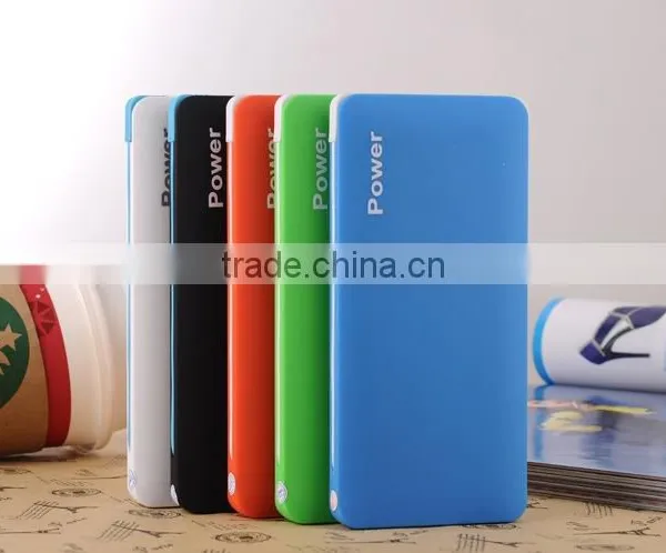 5000mah Ultra Slim Ultra Compact Power Bank External Battery Portable Battery With Built-in Micro Usb Cable photo-6