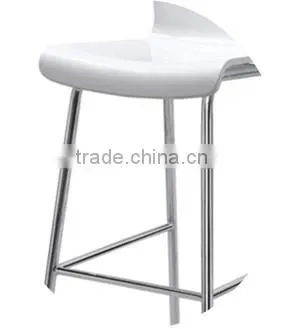 Hot Sale Contemporary Popular Style White Color Bar Stools Chair With Back photo-5