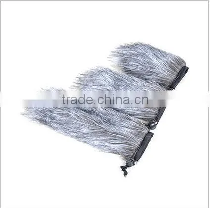 Factory Price Windshield for Outdoor Microphone , Shotgun Microphone Woolen Windscreen photo-3
