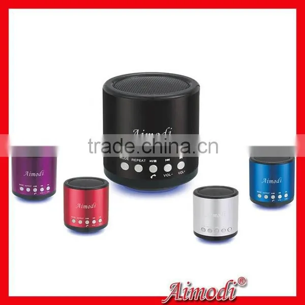 Business Gift fm Radio Bluetooth Mini Speaker With Microphone, Line in Funciton photo-2