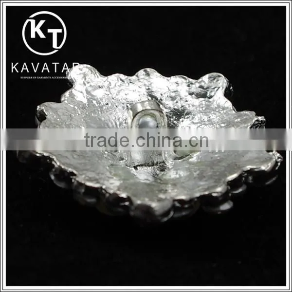 Good Quality NK003 Metal Rhinestone Button for Clothes photo-4