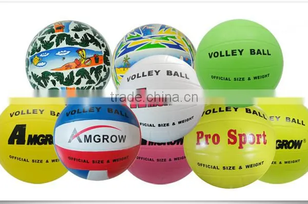 China Goods Wholesale Vulcanization Rubber Volleyball photo-3