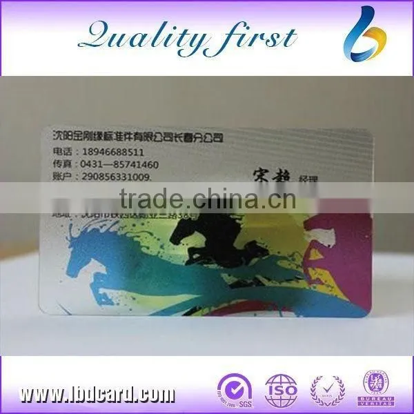 Printable T5577 Crystal Transparent Proximity PVC Cards photo-2