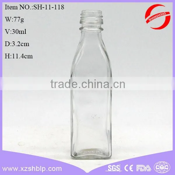 High Transparency Glass Bottle 240ml for Beverage or Empty Glass Soda Bottles photo-5