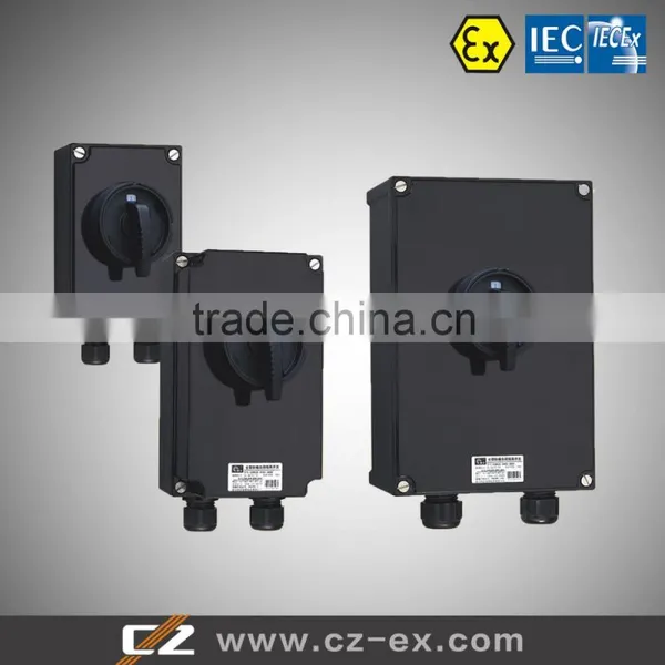 Hot Sales IECEx & ATEX Explosion Proof Isolation Switch Box photo-3