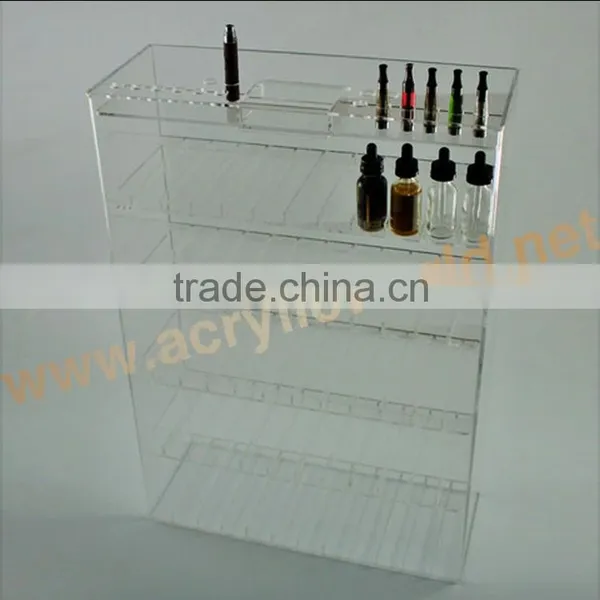 Customize Plexiglass Display Stands Clear Acrylic E-liquid Wall Display photo-4