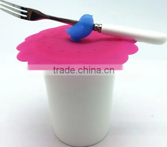 Silicone Rubber Cup Lid Ceramic Animal Shapes Mug Lid Coffee Mug Lid photo-4