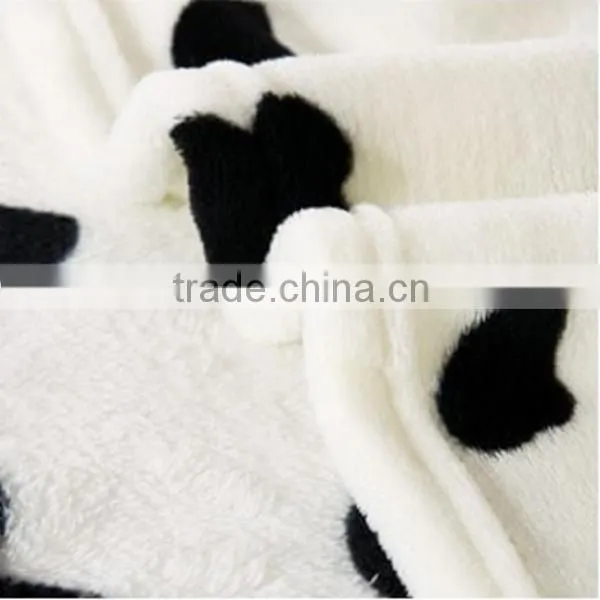 Soft and Warm Mexican Cow Print Flannel Blanket photo-4