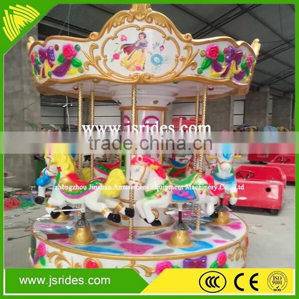 High Quality Mini Carousel Horse for Sale 6 Seats Carousel Small Carousel photo-6
