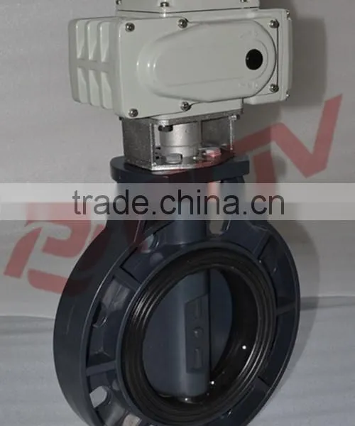 Wafer Acid Pvc Butterfly Valve