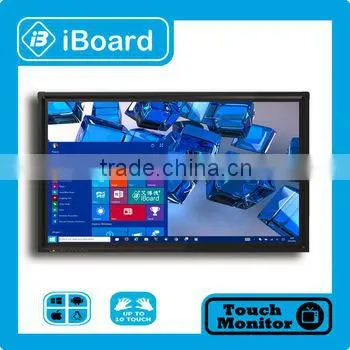 Hot Sales 55" 65" 70" 84" IR All in One pc Multi Touch Interactive Flat Panel Display