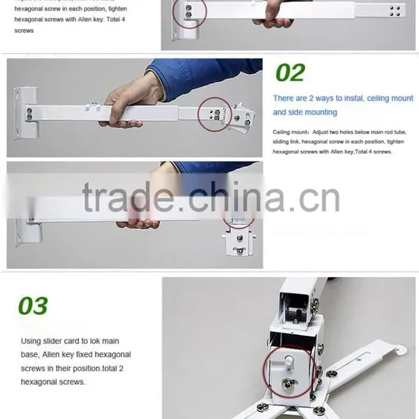 New Projector Mount for Both Wall Ceiling Projector Ceiling Mount Stand photo-3