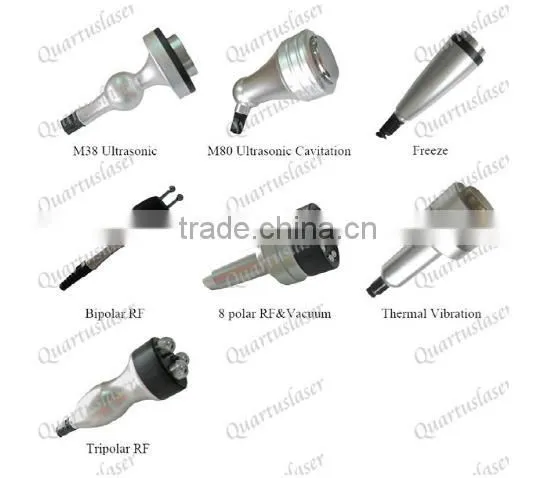 Cavitation RF Laser + Ultrasonic Cavitation+ 6-polar RF+Tripolar RF+Vacuum Liposuction Beauty Equipment photo-2