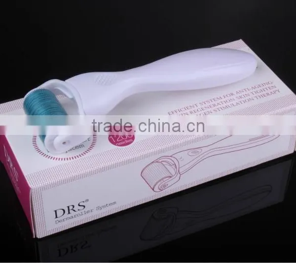 Best Skin Derma Roller Body Massager Anti Cellulite Micro Needle Therapy 1200 Needles Stainless Micro Derma Roller With CE photo-4