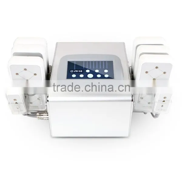 ALLRUICH 650nm Lipo Laser 5mw Lipo Laser Slimming Machine 8big 4 Small Pads 440mw Beauty Equipment