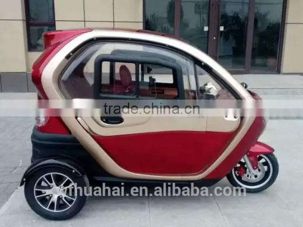 2017 Best Selling Elderly Three Wheel Passenger Car /Three Wheel Electric Mini Car photo-2